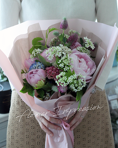 芍薬の季節フラワーアレンジメントスクール Bremen Flower Japan