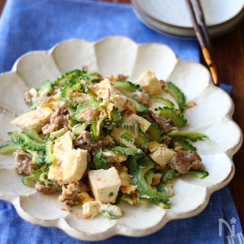白だしで簡単おいしく！ゴーヤチャンプル＆沖縄ごはん食育のススメ～管理栄養士の料理で彩るおいしい毎日♪