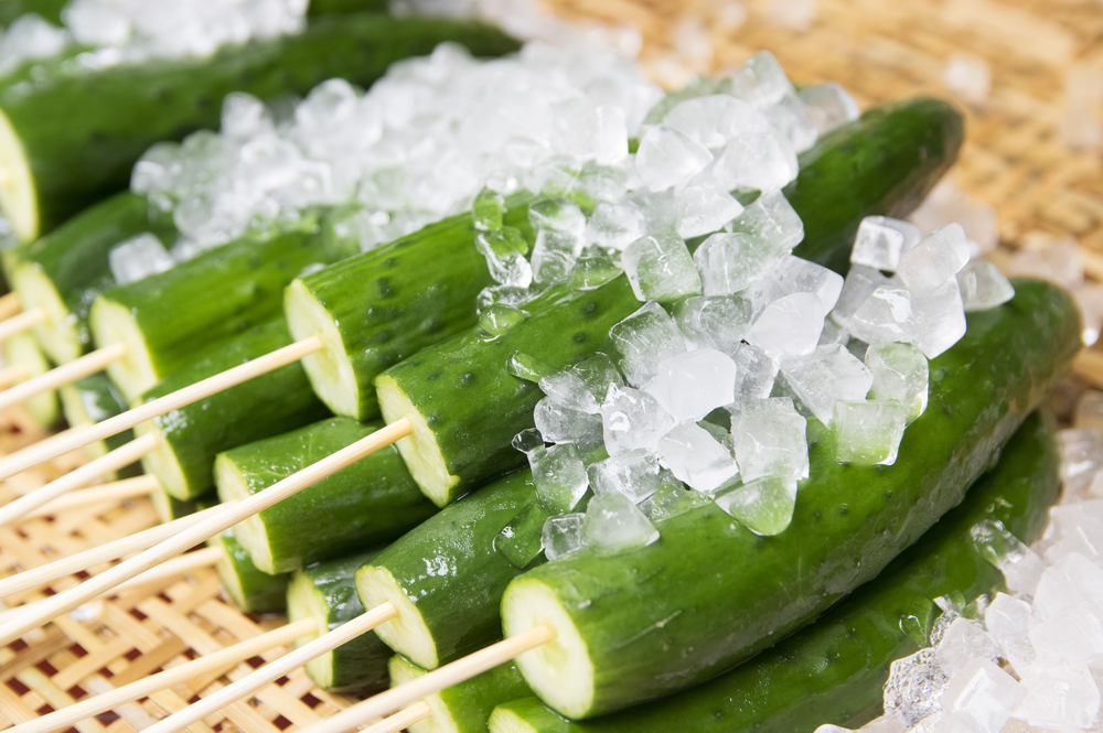 至急お願いします 三日前にスーパーで購入したきゅうりを切ってみたところ、中- Yahoo!知恵袋