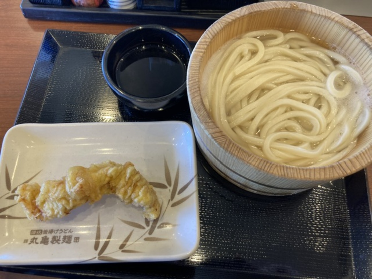 来店スタンプがあと2個で埋まり、かしわ天無料丸亀製麺Mochi-Mochiクラブ​