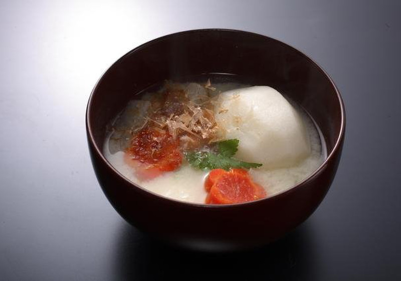 白みそ仕立て♪ 関西風雑煮