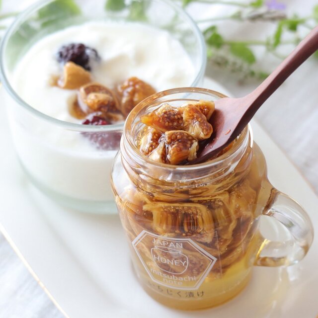 無花果のハチミツ・シナモン＆ヨーグルト♥クラシル