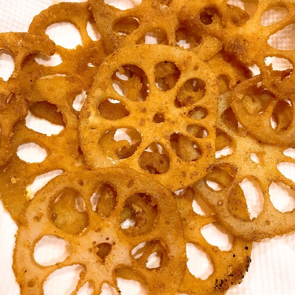 れんこんのはさみ揚げ カレー風味