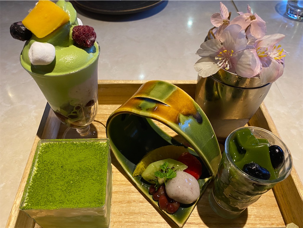 お品書き焼き窯抹茶 スイーツ茶筅