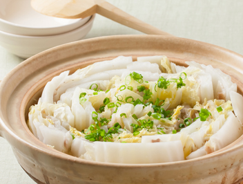 ほんだしで簡単！白菜と豚バラ肉のミルフィーユ鍋レシピ。コクのある味わいに