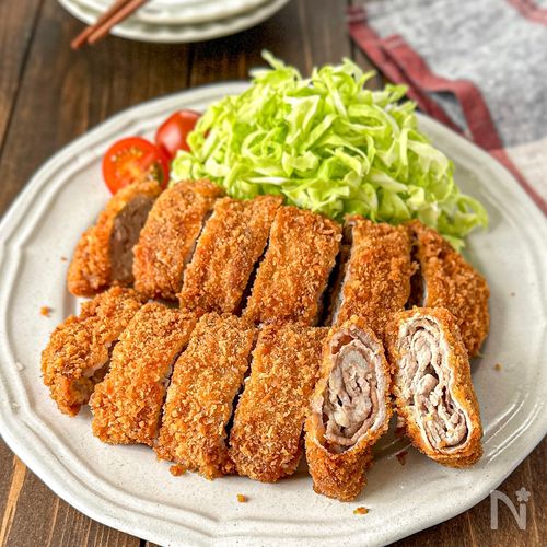 940人が絶賛！豚バラで作るひとくち「ミルフィーユカツ」クックパッドニュース