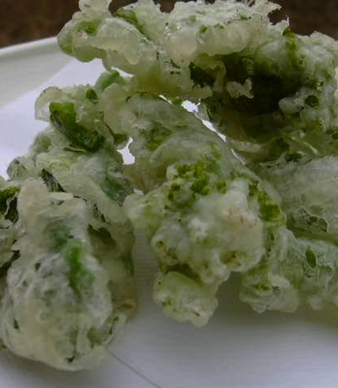 菜の花の天ぷら