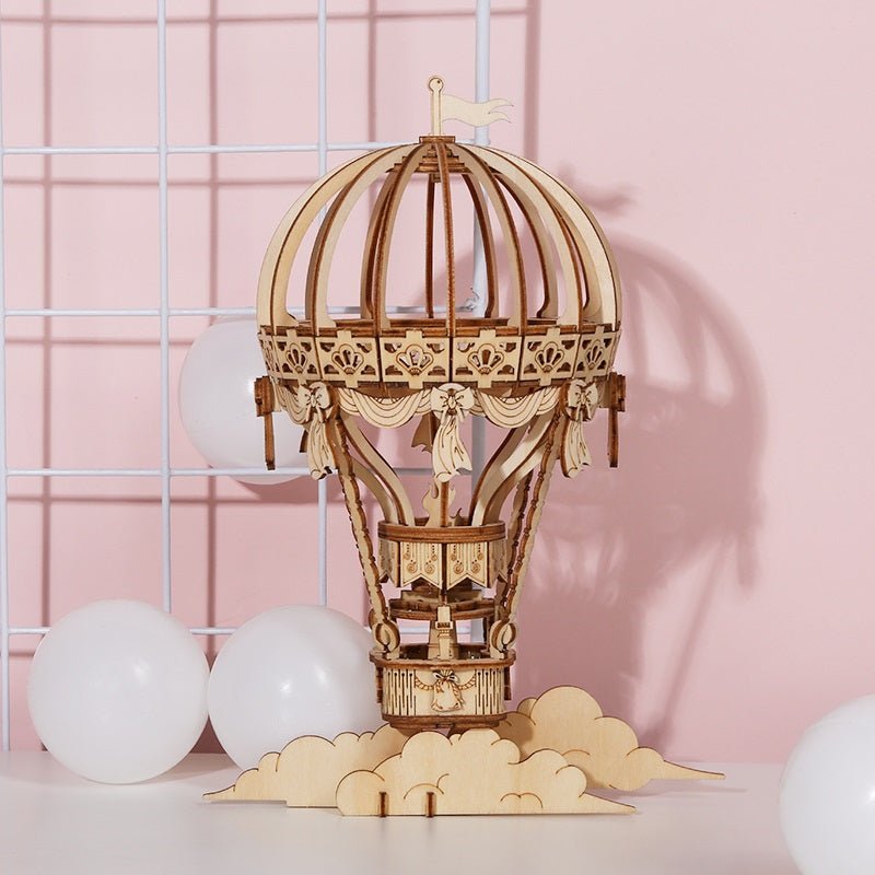 ペーパークラフト 熱気球sion