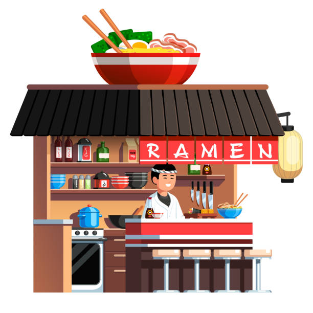 飲食店 - フリー素材集「イラストのっく」