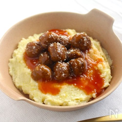 レンジで簡単マッシュポテト