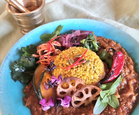 ビーガングリーンカレ