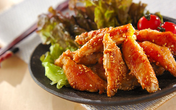 子供ウケよし！おつまみによし！手羽中とアスパラのペペロン炒めクラシル