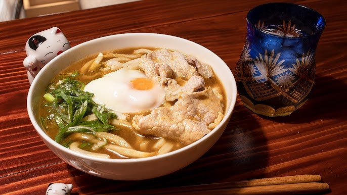 昨日の残りカレーで☆カレーうどん