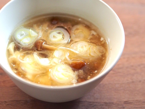 なめこのスープ
