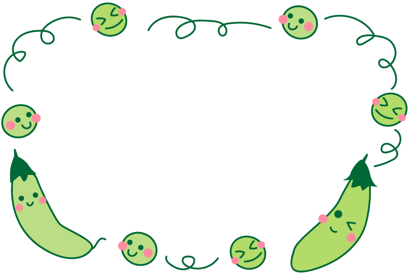 グリーンピースの無料イラストフリーイラスト素材集 ジャパクリップ