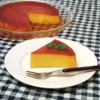 フレキシブルパウンド型で焼いたかぼちゃプリンのレシピ かっぱ橋お菓子道具の浅井商店