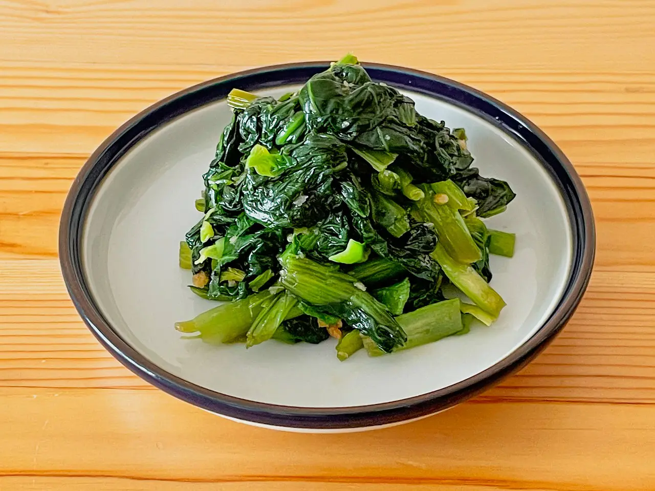 うまヘルシー♪ ターサイとエリンギのマヨ醤油炒め花ぴーのあてレシピ