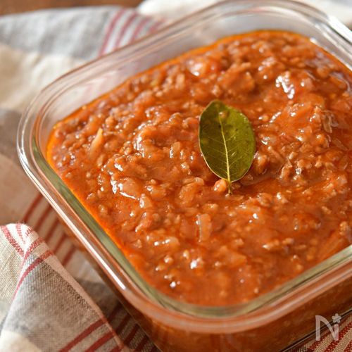 ミートソースの正しい保存方法。冷蔵保存と冷凍保存のポイントを解説食・料理オリーブオイルをひとまわし