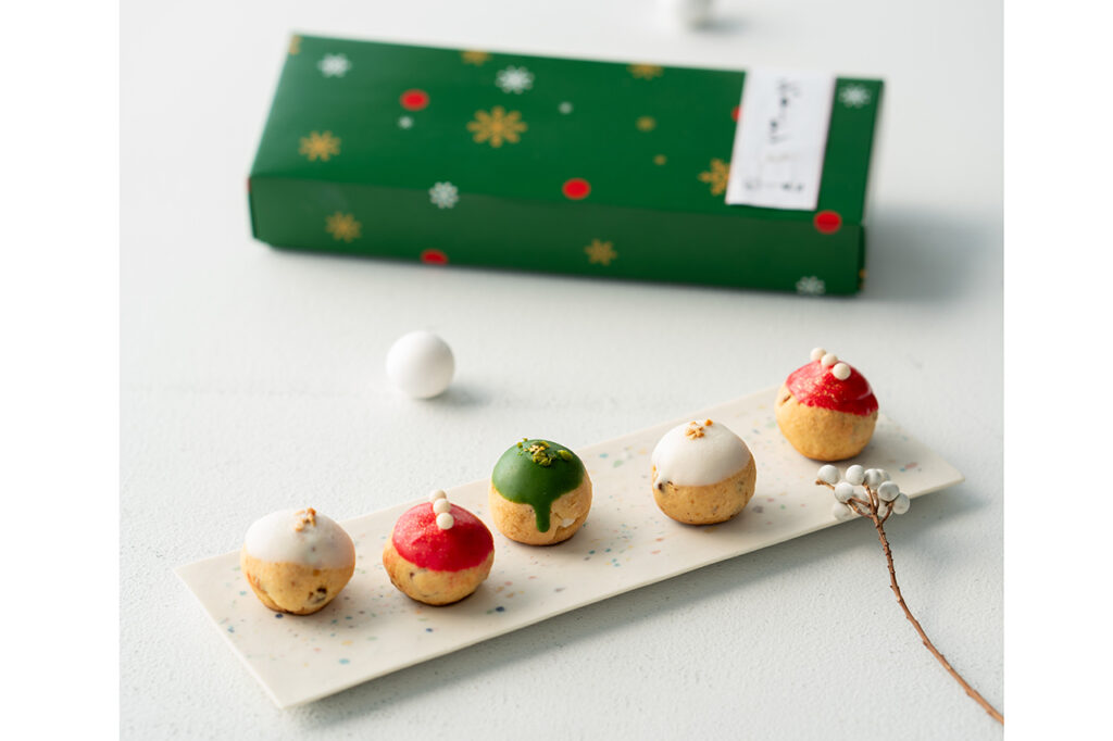 クリスマス和菓子京都和菓子「京菓子司よし廣」