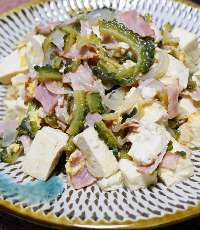 ゴーヤチャンプルー☆卵無し♩オイスター仕上げ☆