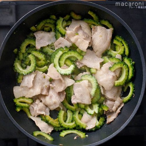 卵なしゴーヤチャンプル