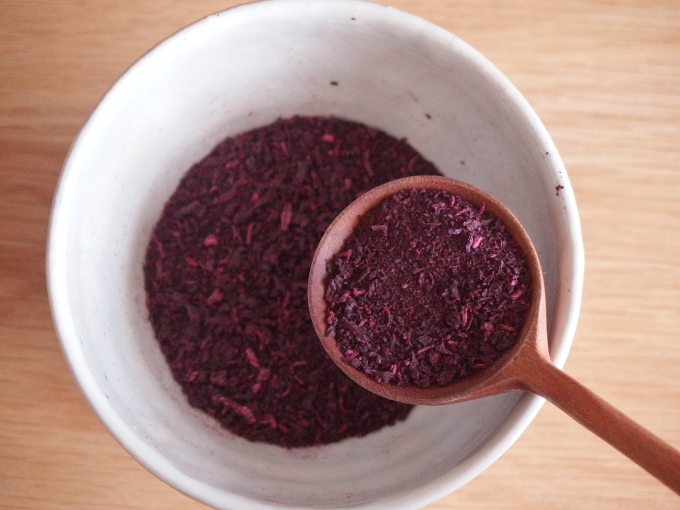 赤紫蘇入れるタイミング唐人屋