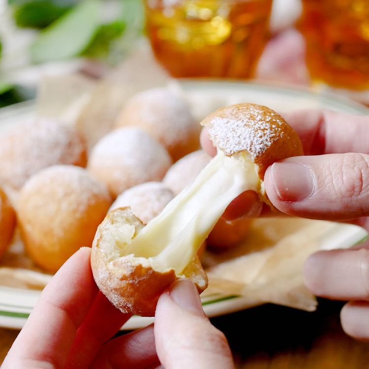 チーズボールのレシピ、韓国の人気おやつの作り方お菓子・パン材料・ラッピングの通販 cotta＊コッタ