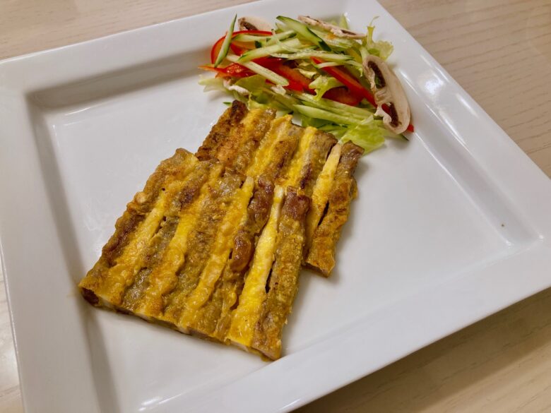 ゆで豚の塩だれあえ