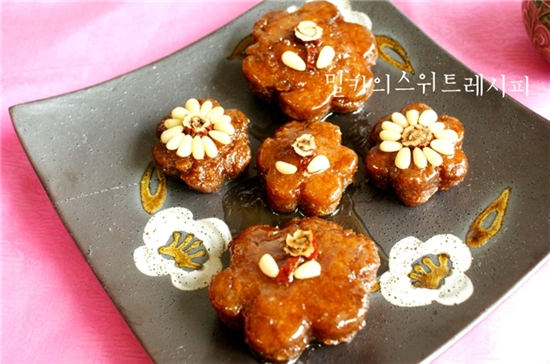 薬菓 ヤックァ のレシピ、韓国伝統菓子の作り方お菓子・パン材料・ラッピングの通販 cotta＊コッタ