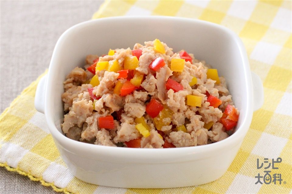 シャキシャキ食感！ 生パプリカのサラダ