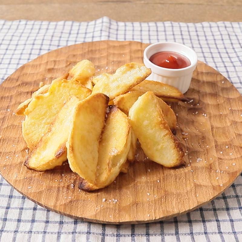 オーブントースターでポテトチップス