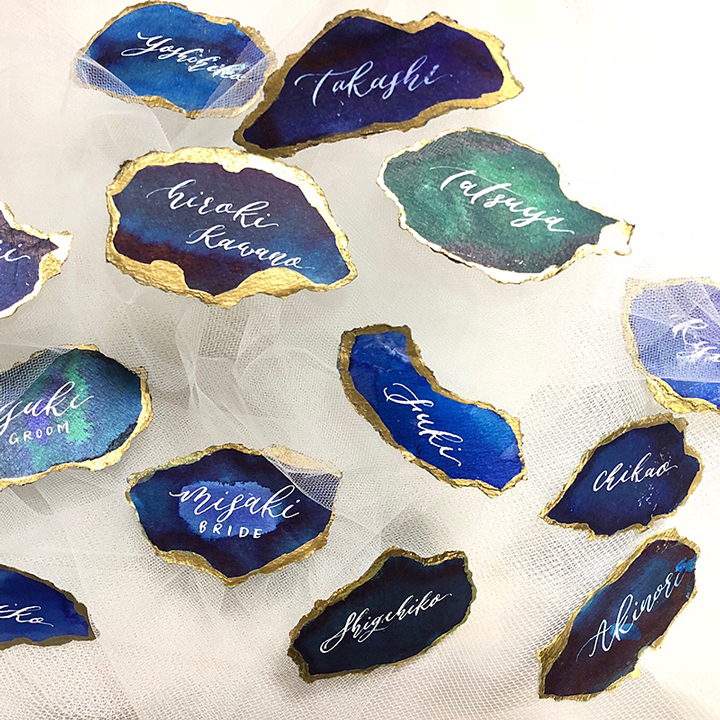 100均アイテムを使った 席札 の手作りアイデア45選！おしゃれ＆高見えする実例が満載です結婚ラジオ結婚スタイルマガジン