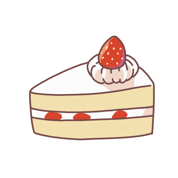 手書き風 スイーツイラスト