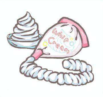 ホイップクリーム イラスト素材1853028- フォトライブラリ