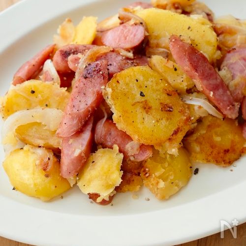 給食 ジャーマンポテトTikTok