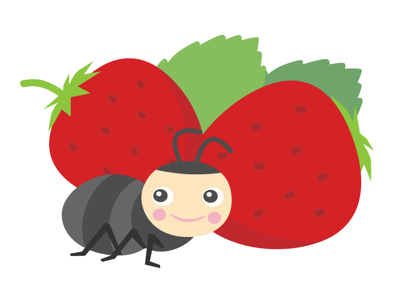 まとめ イチゴのフリーイラスト素材集イラストイメージ