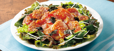 焼き肉屋さんのチョレギサラダ