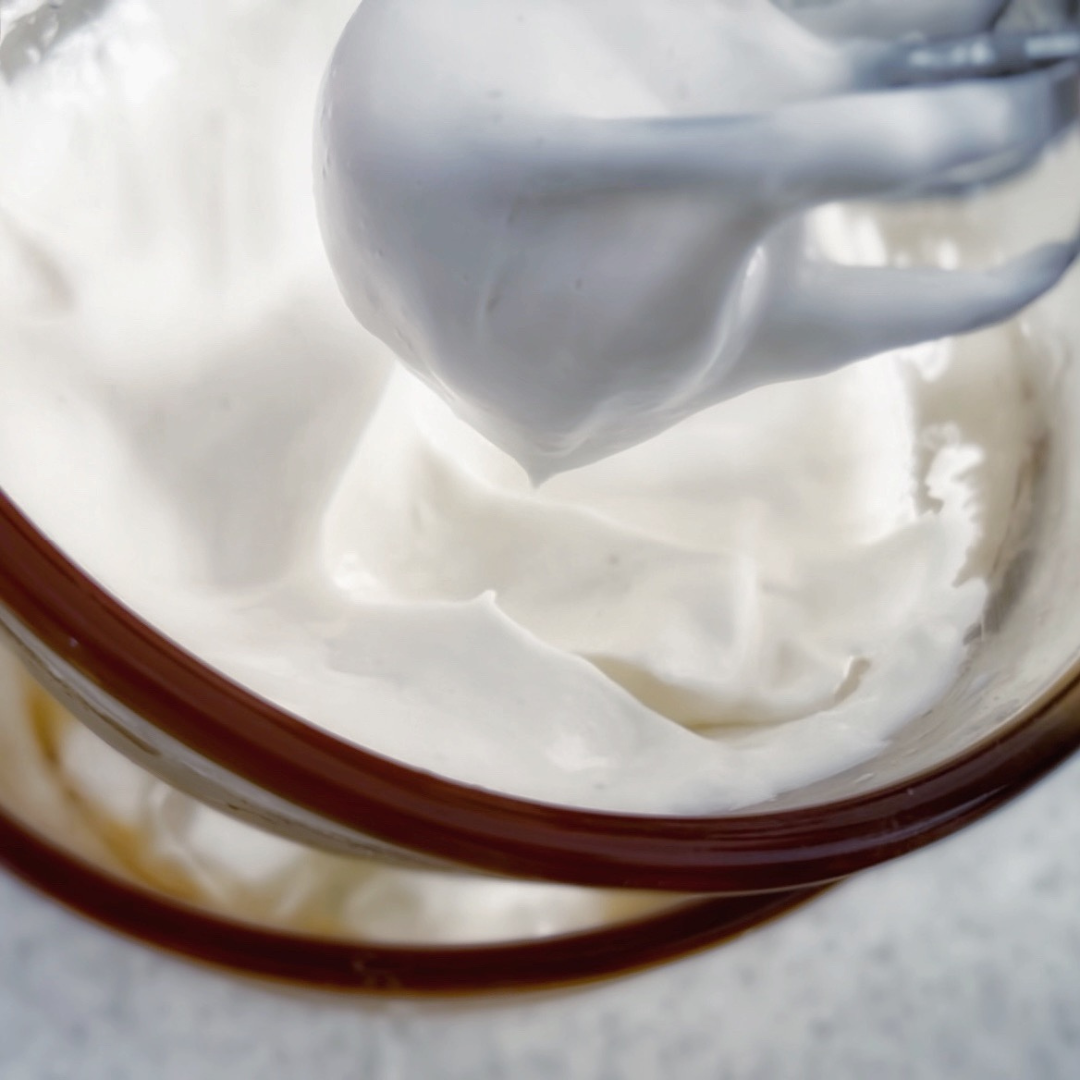 ダレないホイップクリーム