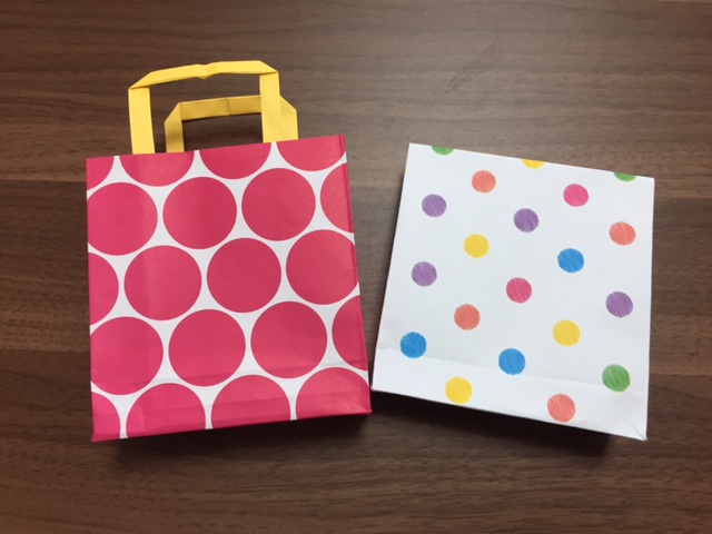 紙袋バッグてくてく洋裁店