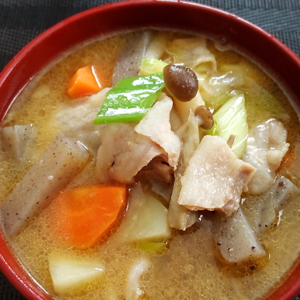 キーワード 「豚汁-レシピ-じゃがいも」 のレシピマルコメ