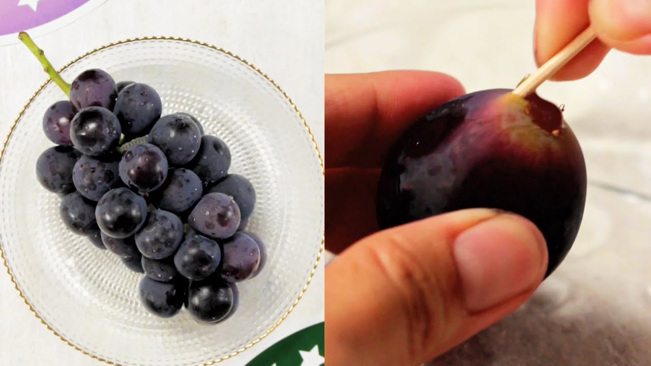 ガッテン流のブドウの皮のむき方。逆からむくだけで簡単＆絶品に。 - LIFE.net
