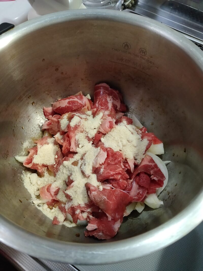 ホットクックレシピ「エバラ すき焼のたれ牛丼」が優秀すぎる件たろすけさん家とホットクック