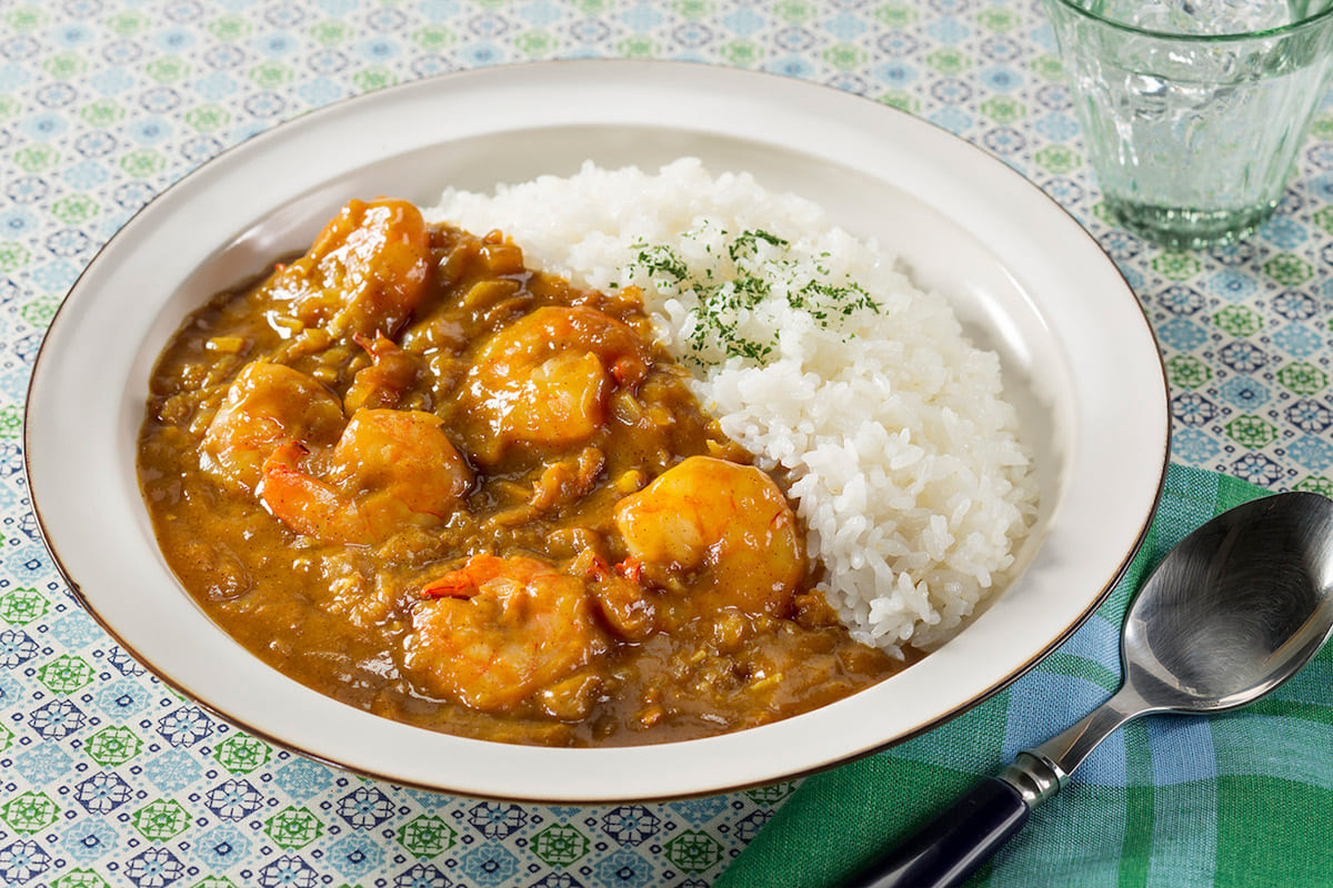 とろとろトマトのシーフードカレ