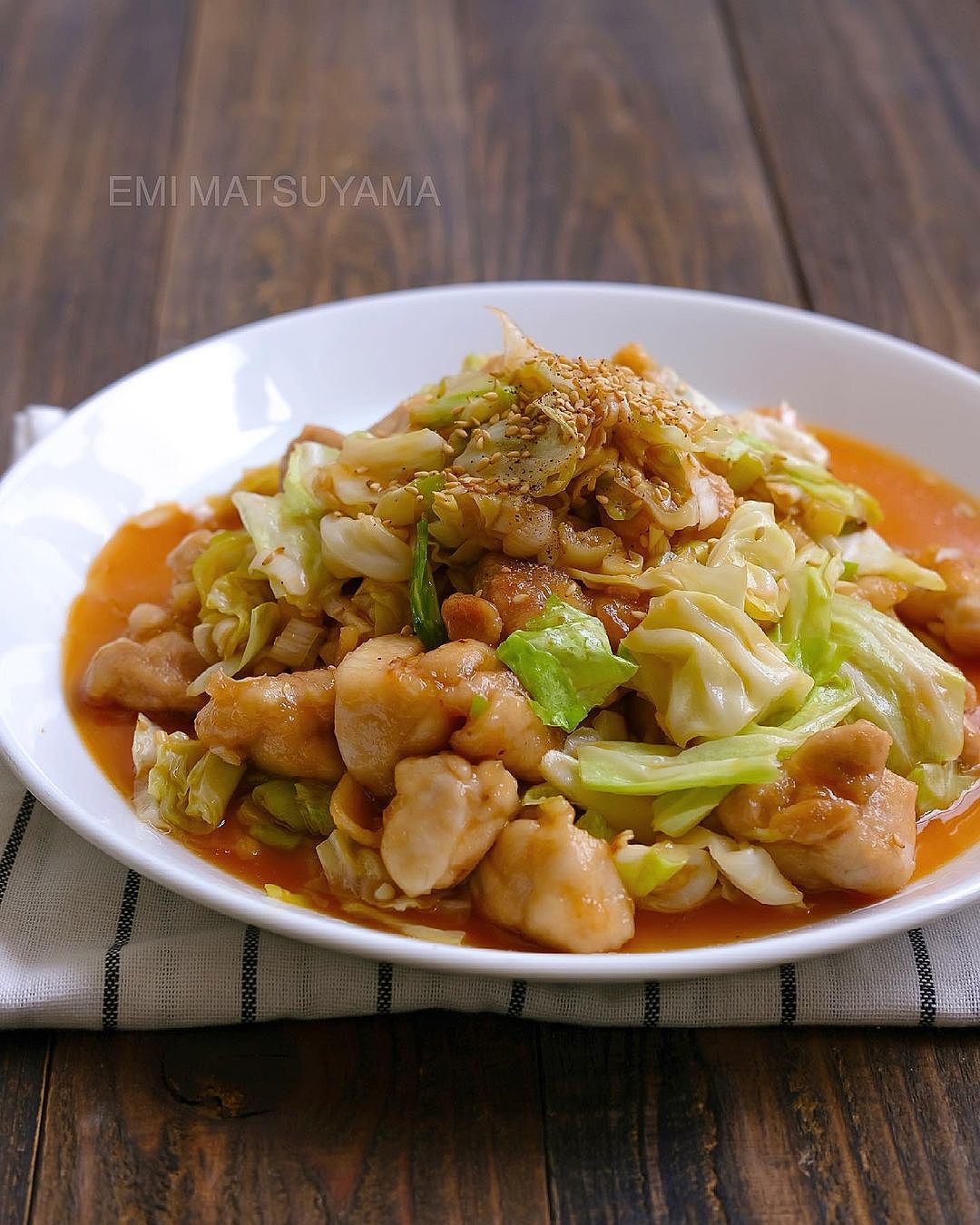 簡単で美味しいから定番になる 鶏ももとキャベツの和風旨煮