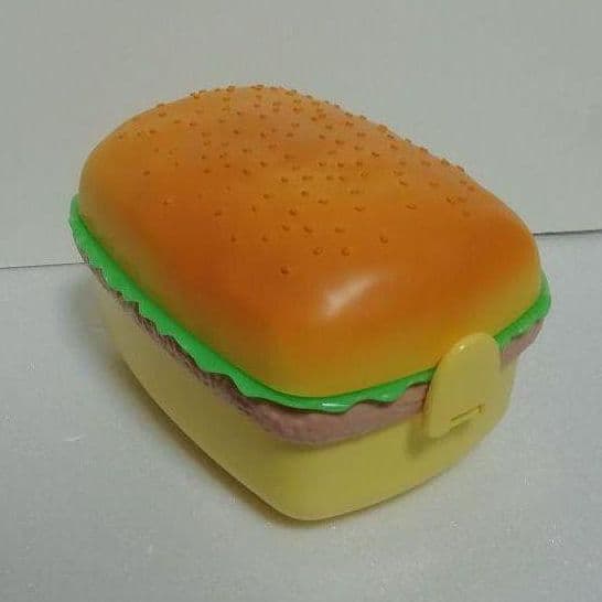 立体弁当箱 ランチボックス ハンバーガー生活雑貨,キッチン用品,食器,弁当箱ＡＳＫショップ