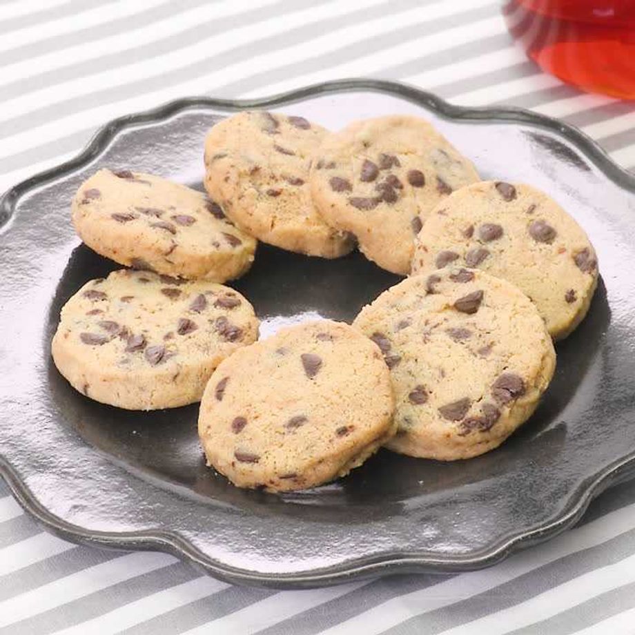 柔らかい食感♪ チョコチップのほろほろクッキ