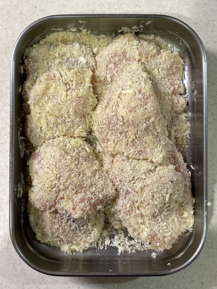 フライを作る時に♪卵なしのバッター液