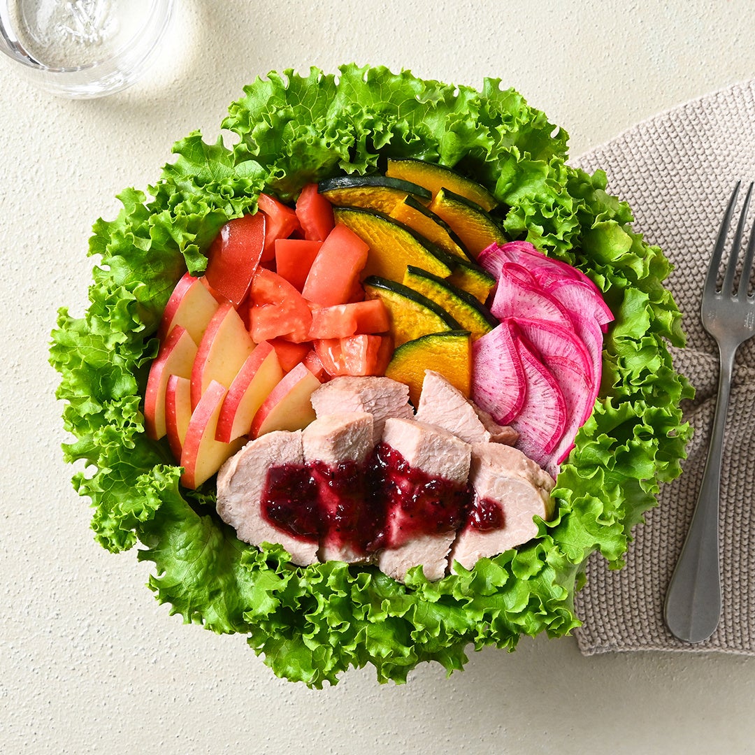 簡単！おしゃれリースサラダはクリスマスにぴったり♡LEE