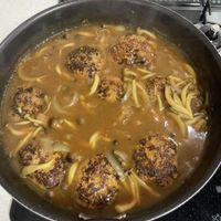 和風煮込みハンバーグ