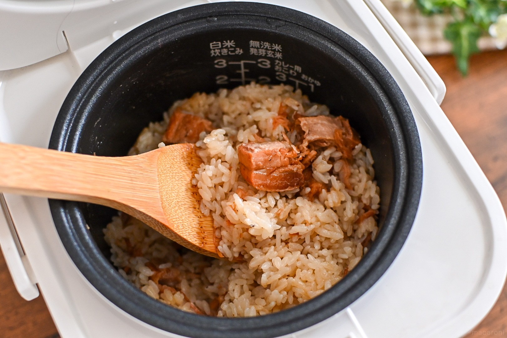 角煮の煮汁でうまうま炊き込みご飯